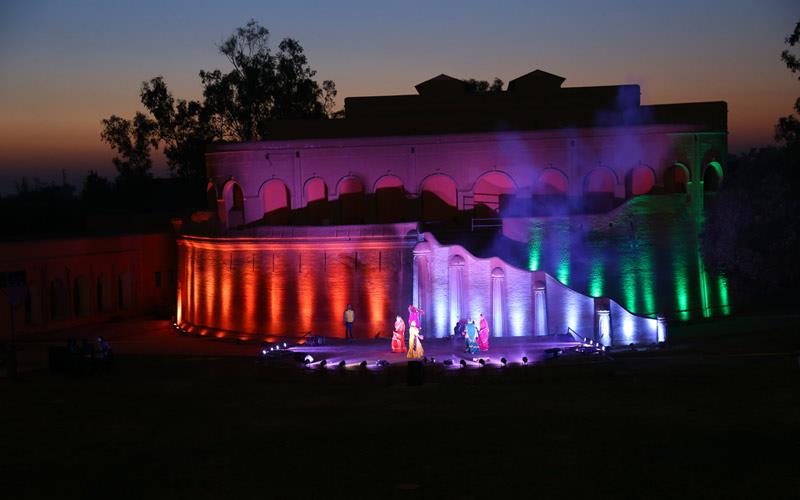 Gobindgarh Fort Tourist Destination Evening
