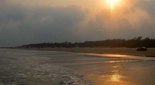Sunrise at Mandarmani Beach