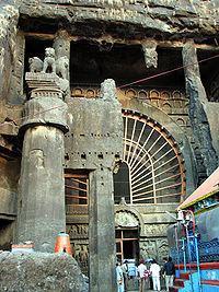 Entrance of Karla caves