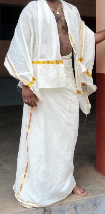 Kerala style mundu