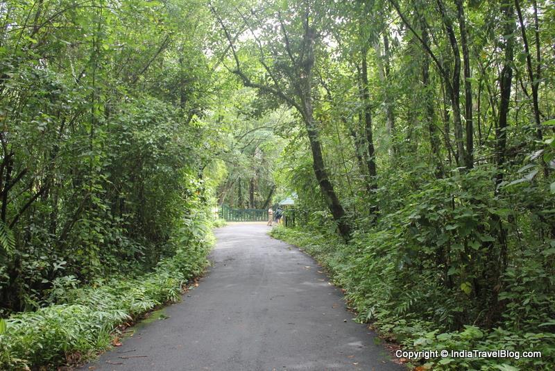 Walking trails in Kumarakom Bird Sanctuary