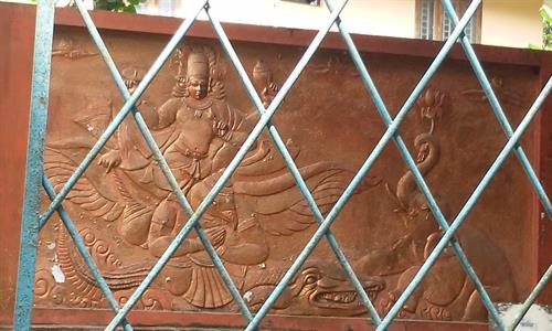 Art works on Palliyodam