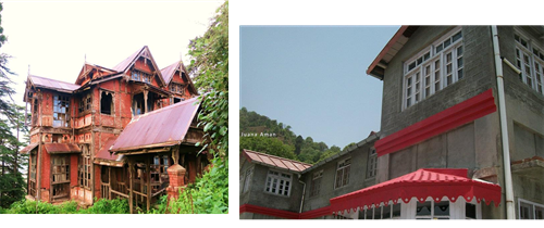 Old & new colonial style home in McLeod Ganj