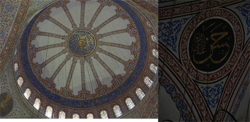 Inside the Blue Mosque