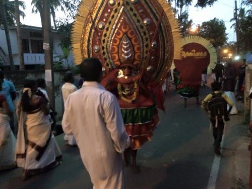 Kathakali dancer