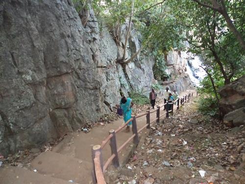 way to waterfall
