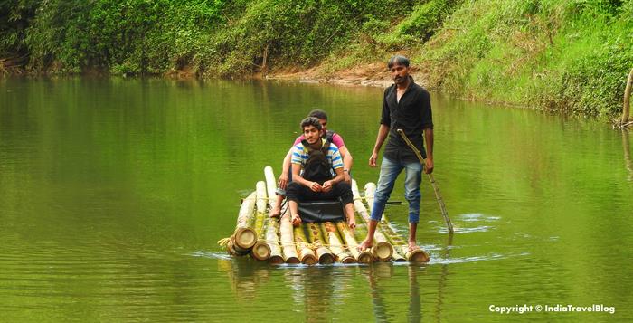 Thr river rafting team of Wayanad