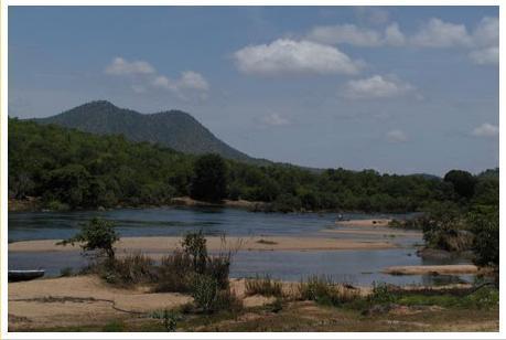 A Panoramic view of Cauvery River