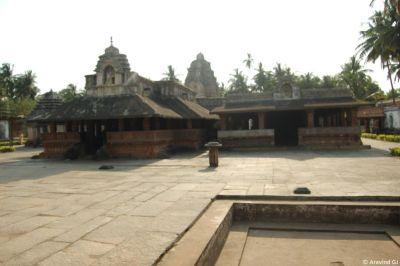 Banavasi Temple court yard
