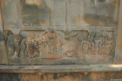 Wall panel of Banavasi temple