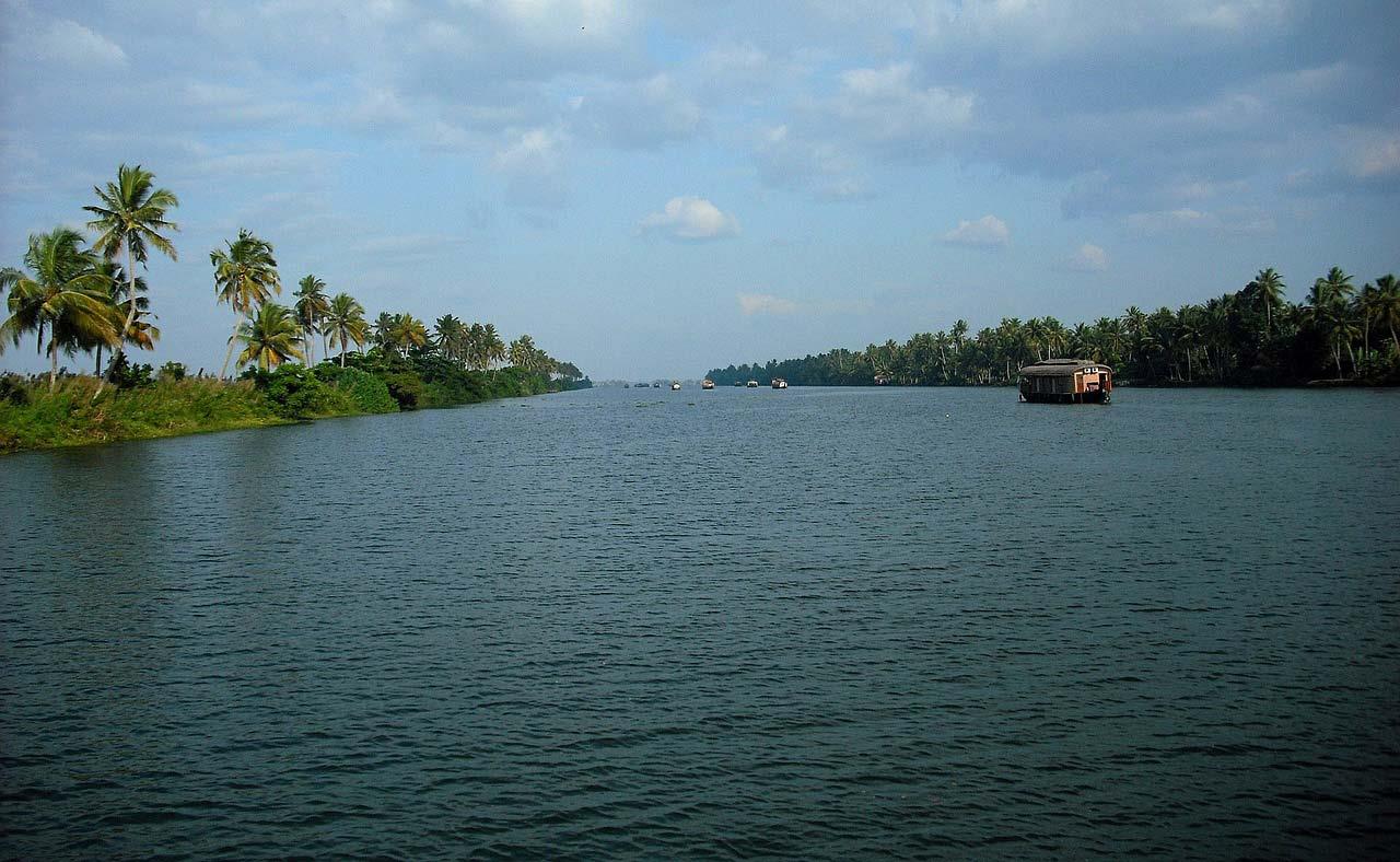 Backwaters in Kerala