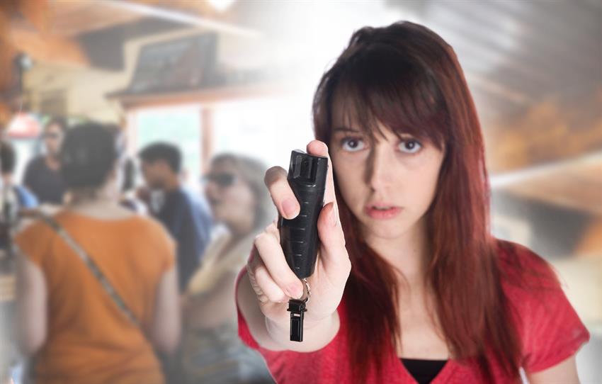 Carry Pepper Spray while travelling alone