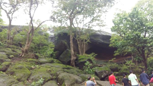 Near the Cave entrance