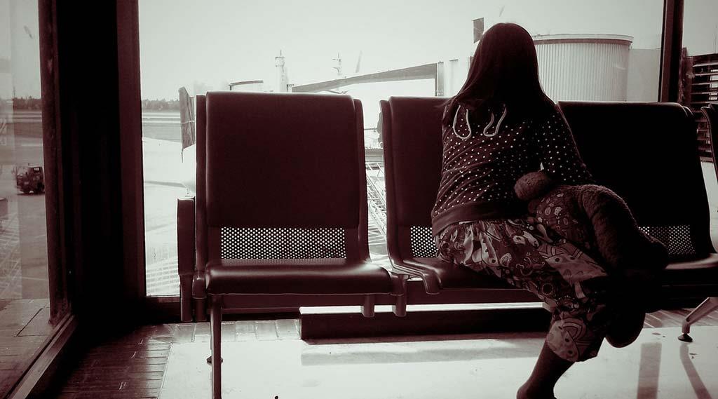women in public transport