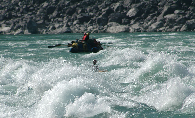 River Rafting destination in India