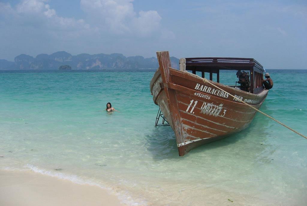 Beach side view of Andaman