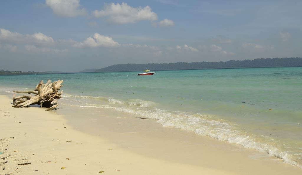 Havelock beach in Andaman Islands