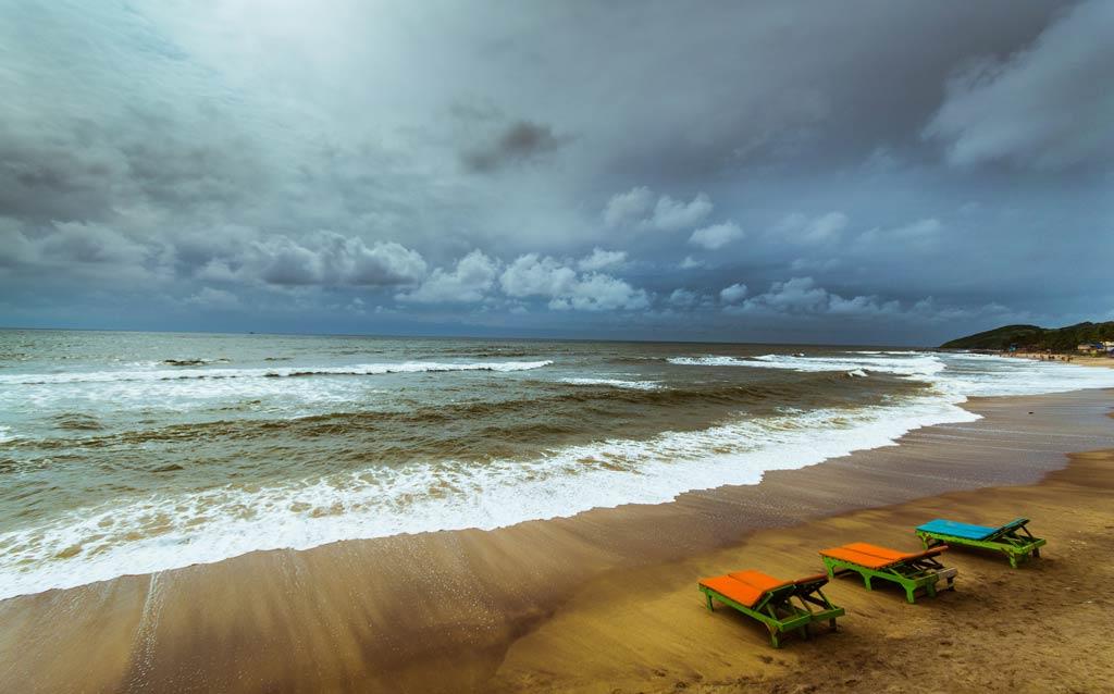 Chilling out at Anjuna Beach