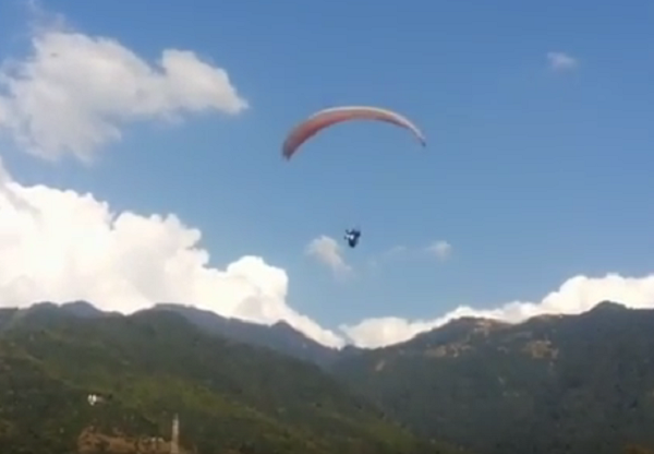 Bir Billing Paragliding destination in India