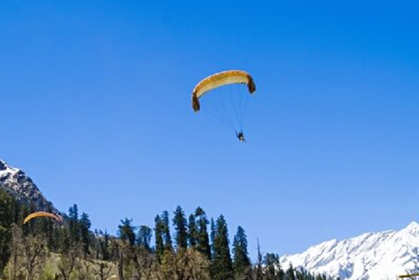 Nainital Paragliding destination in India