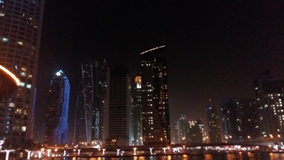Dubai - Marina by night