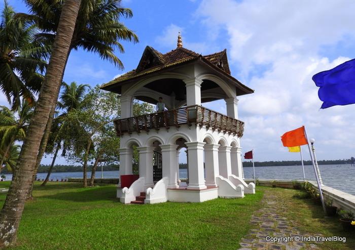 Palace rebuilt in the island