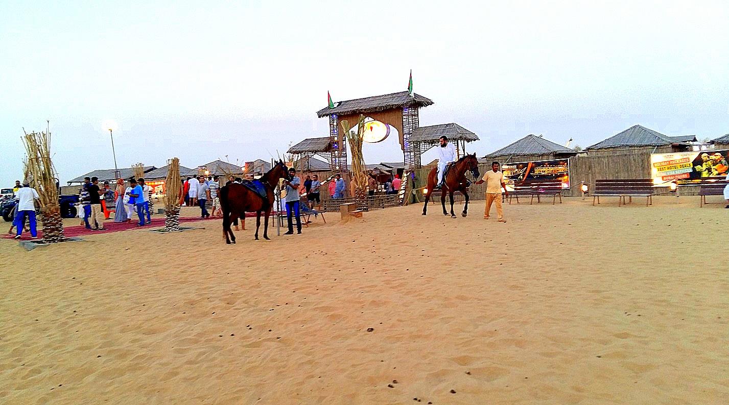 Dubai Travel Diary- Camp Facility