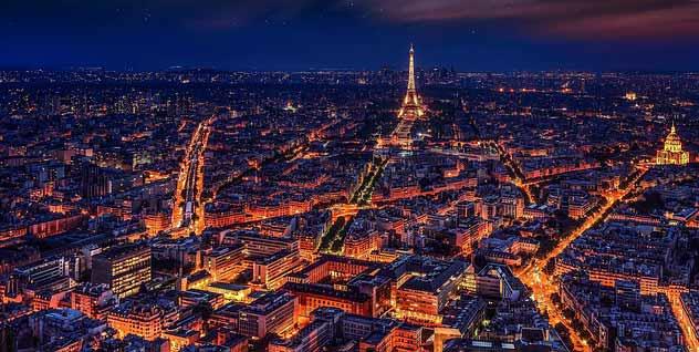 New year eve celebration Paris