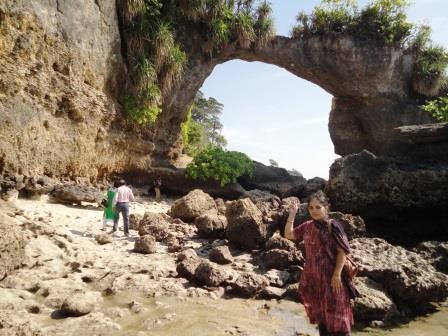 Trip to Andaman - Rock Formation Neil Island