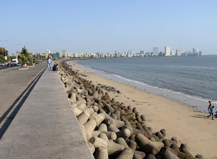 Beaches in Maharashtra-Marine-drive-Beach
