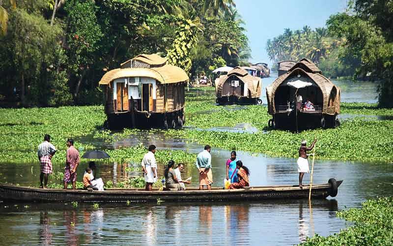 kochi-backwaters in kerala