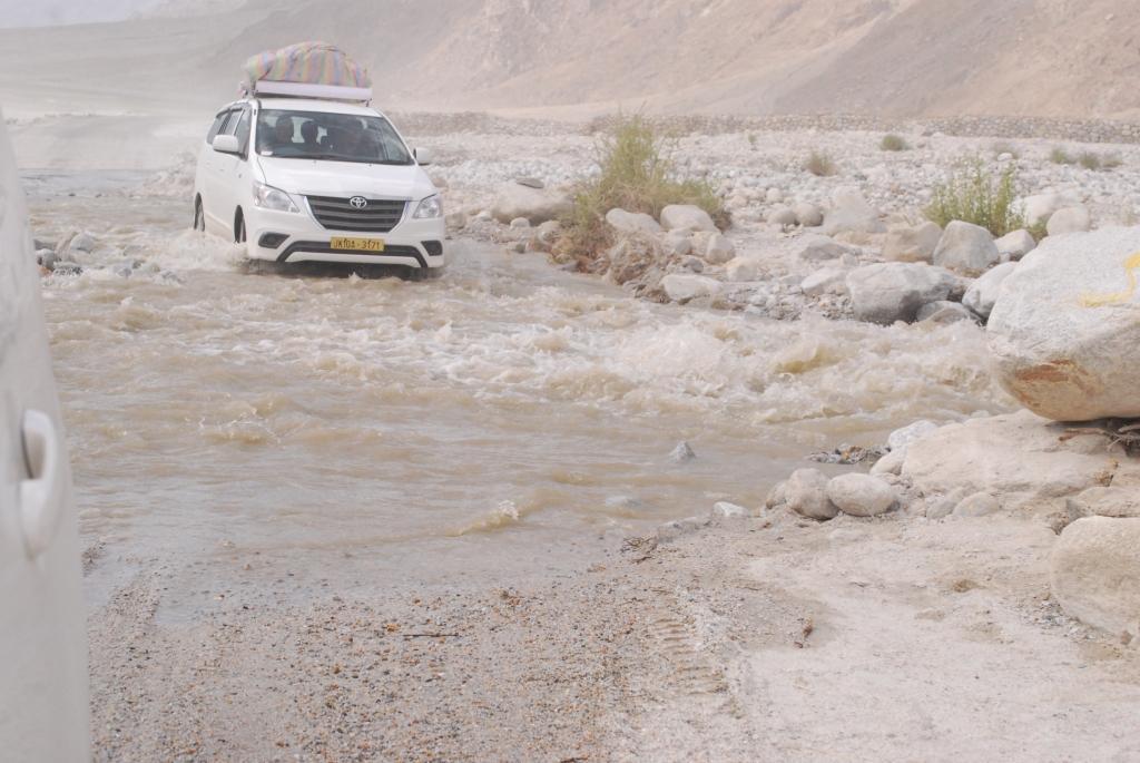 flood- ladakh road trip
